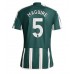 Manchester United Harry Maguire #5 Replika Borta matchkläder 2023-24 Korta ärmar